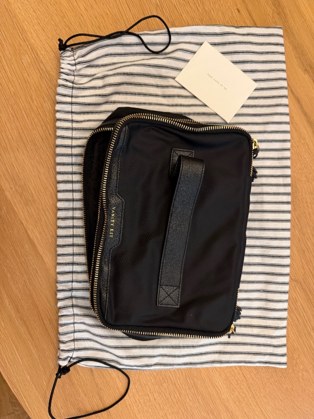 Anya Hindmarch Nylon Travel Jewelry Pouch